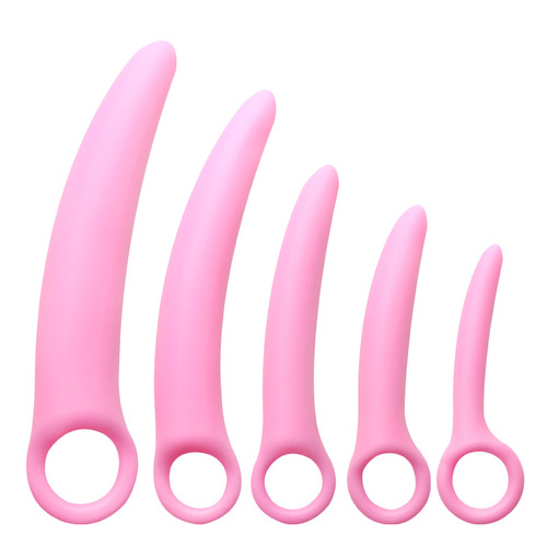 Crescent-shaped bracelet silicone anal plug anal plug set masturbation novice anal opener anal expander adult alternative sex toys