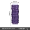 Wax thread purple 123#-12m transparent tube