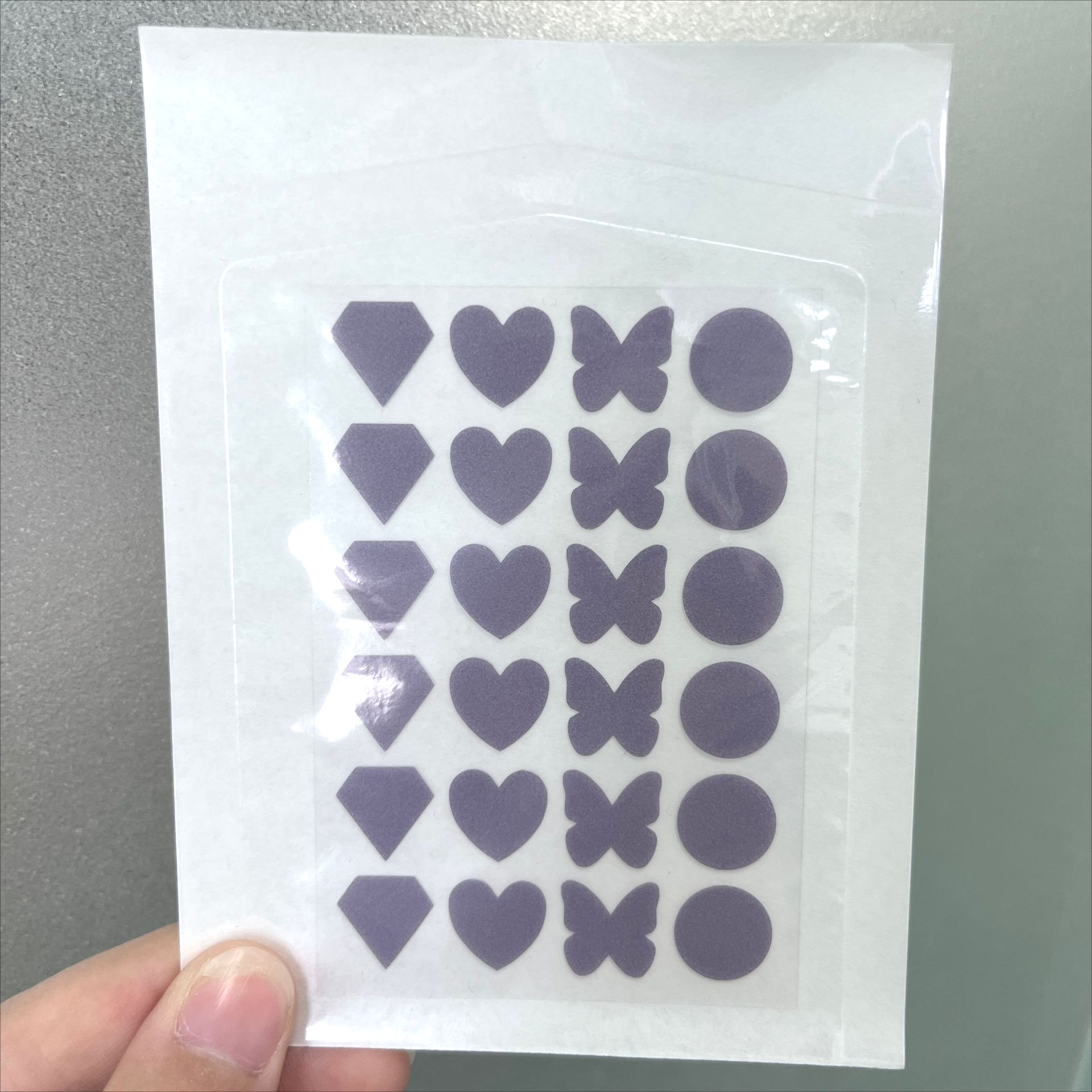 PE-24 다이아몬드 조합 보라색