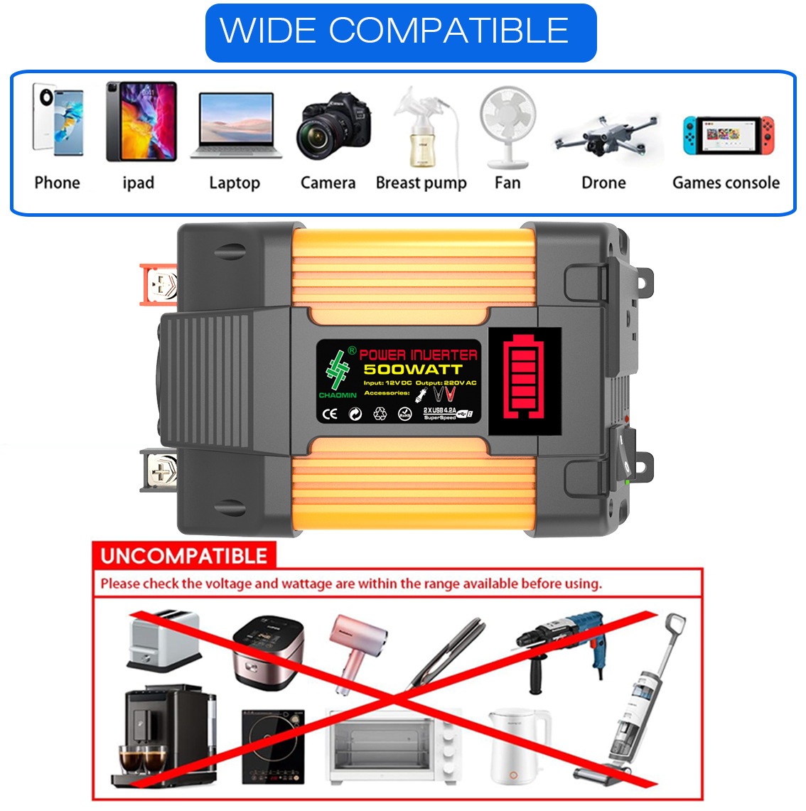 小黄蜂500W 美规 13 使用电器.jpg