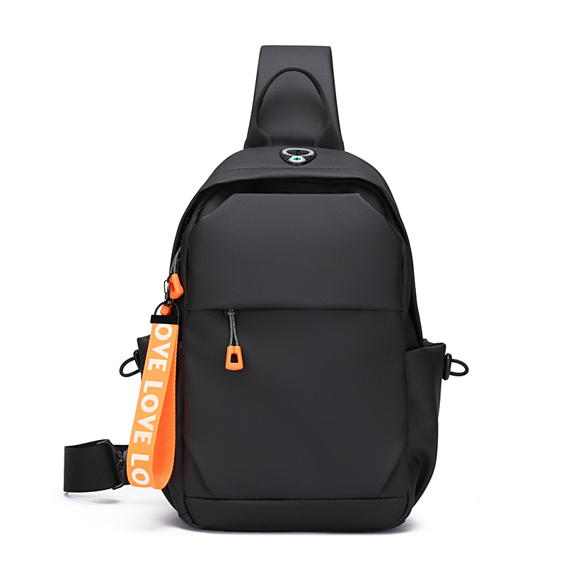 Breast bag men's casual large-capacity shoulder bag new outdoor sports trendy ins crossbody backpack chest_voghion.com