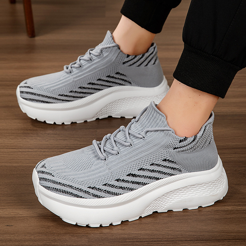 Zapatillas de Running Ligeras de Tejido Volador de Malla Textil y EVA, Transpirable, para Running y Ocio image 11