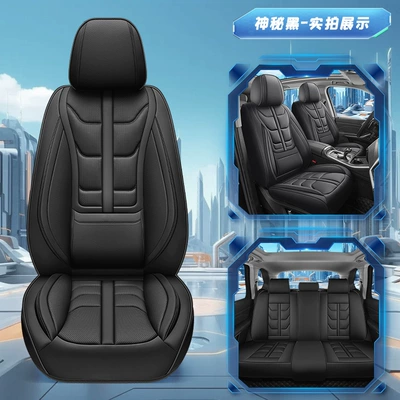 All Seasons, Fully Enclosed Five-Seater – Four Seasons Pad - mysterious-black-solid-waist-standard-edition-1