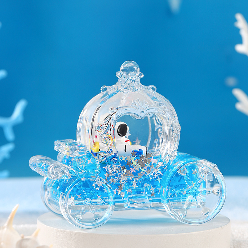Dynamic cartoon toy for swimming for students