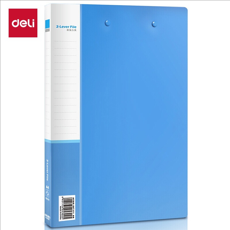 Deli Clip Doble Reforzado 5302 (Azul)