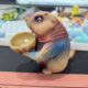 Which 2 days to choose dry rice people Kapi Barra cute Q version of the groundhog hand-made three-dimensional model decoration color box
