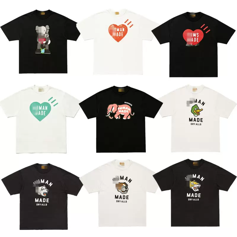 เสื้อยืดคอกลม ผ้าฝ้ายไผ่ ทรงหลวม ลายการ์ตูนสัตว์ พิมพ์ลายสไตล์ญี่ปุ่น รุ่นใหม่ นำเข้าจากต่างประเทศ