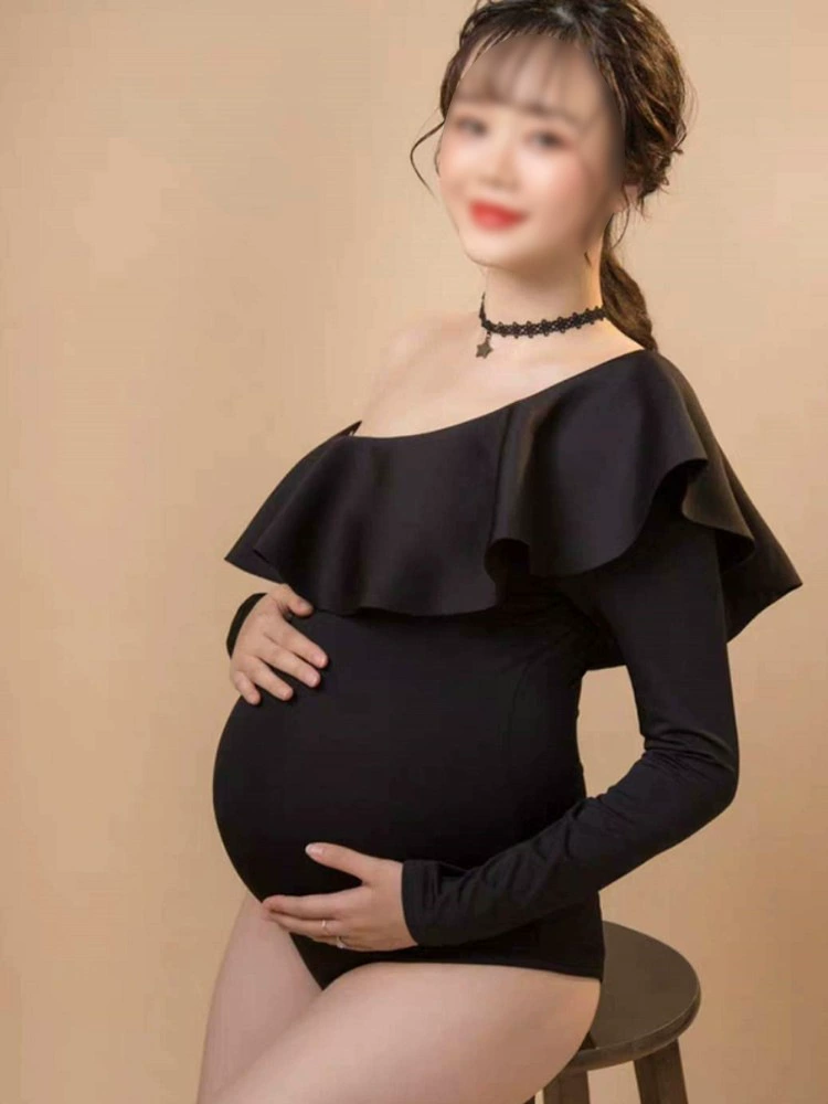 Одежда для беременных для фотосессий и домашней съемки, модельная одежда для беременных, одежда для съемки с большим животом