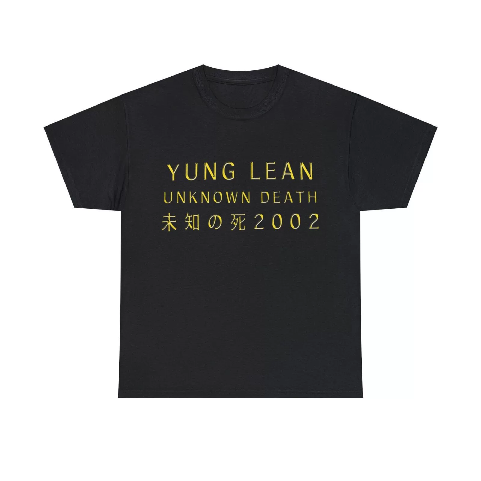 [Yung Lean Unknown Death 2002 Album Tour Merch T-Shirt]