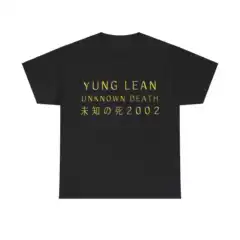 Yung Lean Unknown Death 2002 Album Tour Merch t Shirt