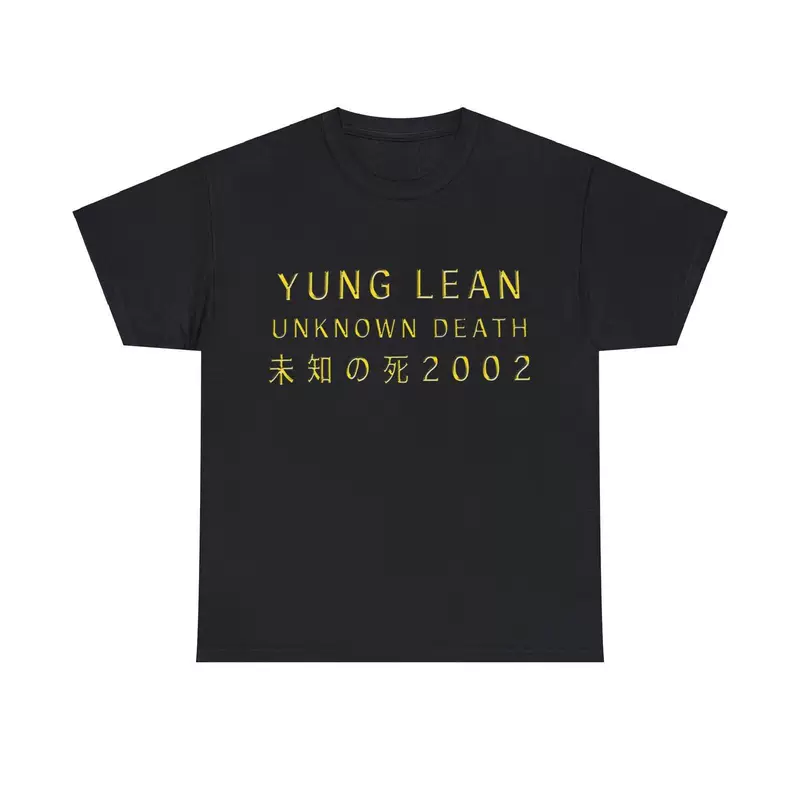 [Yung Lean Unknown Death 2002 Album Tour Merch T-Shirt]