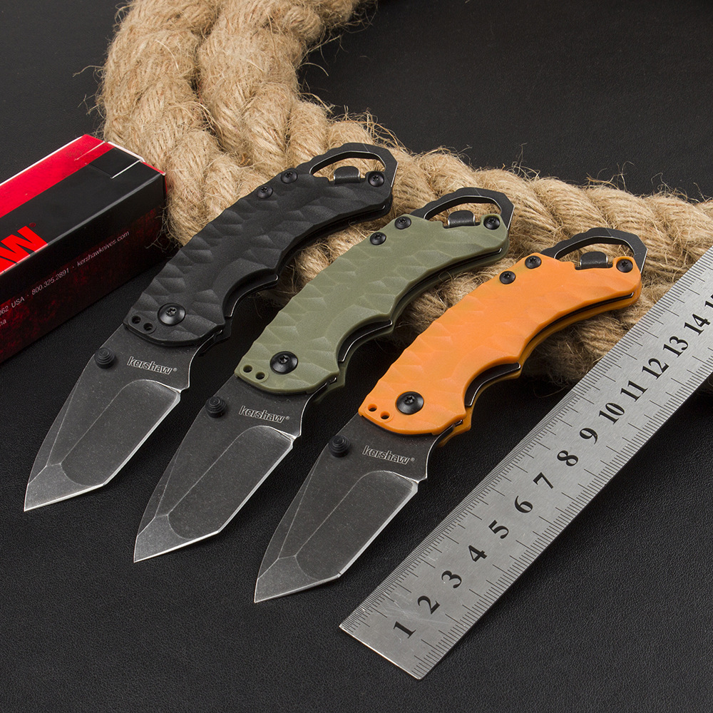 卡秀克肖8750折叠刀户外露营钓鱼随身防身口袋小刀便携EDC工具