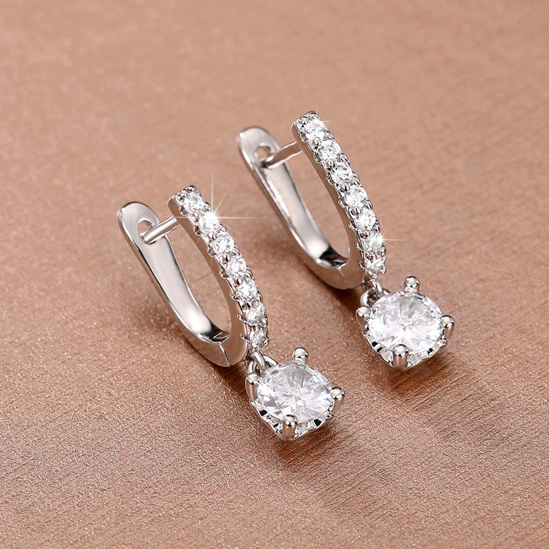 Orecchini pendenti semplici da donna eleganti in stile coreano chic_voghion.com
