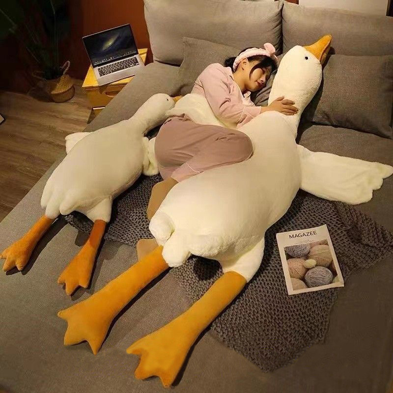 Big White Goose Pillow