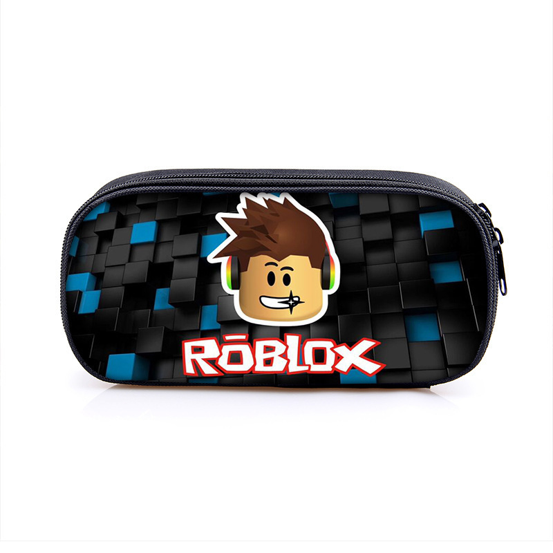 新しい roblox 単層鉛筆バッグ Roblox ポリエステル垂直正方形文具バッグ韓国語版子供の鉛筆バッグ|undefined