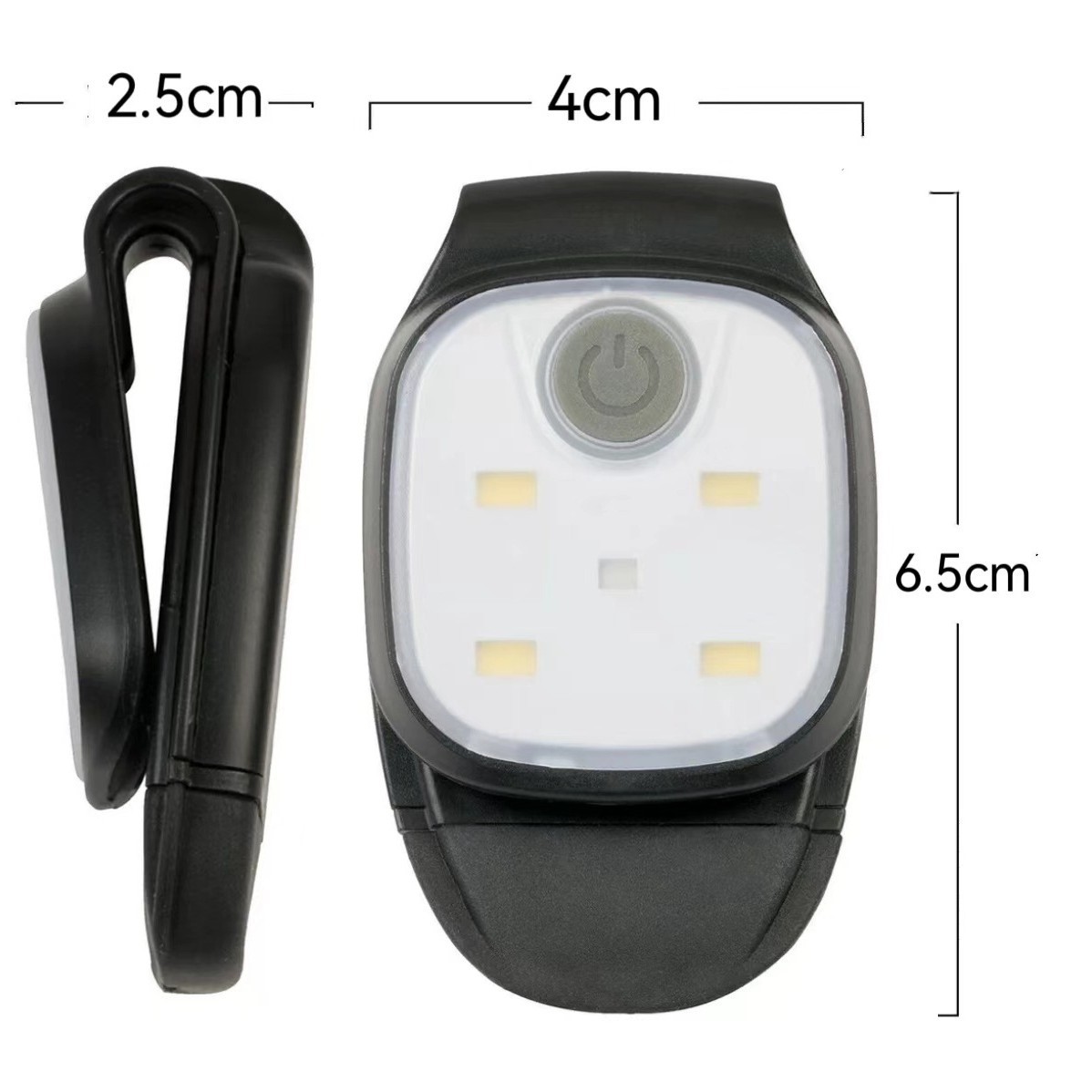 USB 充电灯 夹子灯5灯珠led灯 跨境产品帽子灯 警示灯 夹衣服 夹