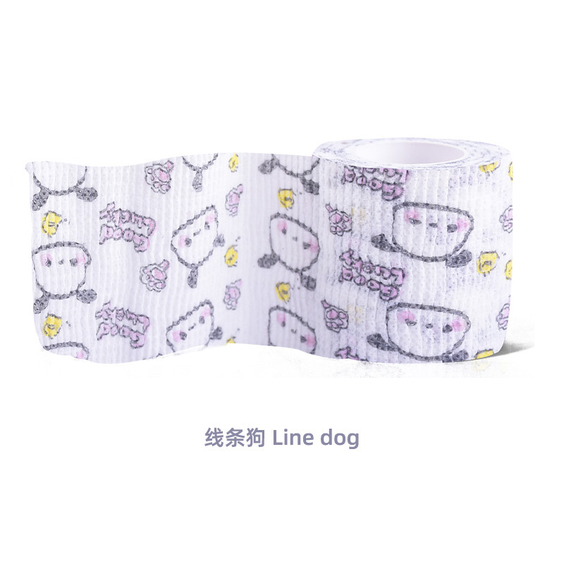 Cinta de transporte de vendaje autoadhesiva no tejida directa de fábrica vendaje deportivo vendaje para mascotas vendaje cinta elástica