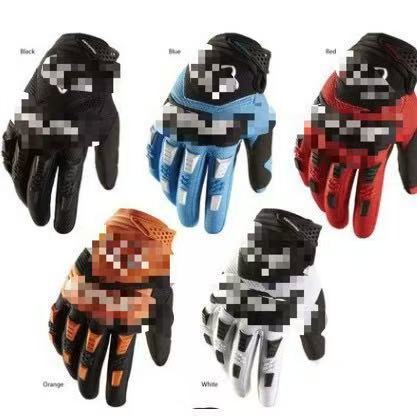 5 Color Bubble Five Color Racing Gloves Cycling Bike Outdoor Off-Road Breathable Sports Long Finger Gloves