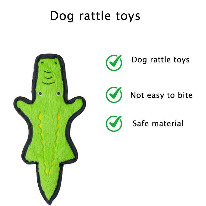 Amazon's Squeaky Stuffing-Free Dog Toy, Durable Puppy Chew Toy Suitable for Multiple Dog Breeds