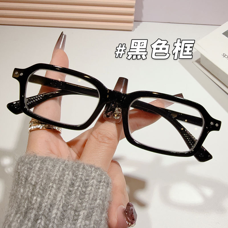 Grenzüberschreitend bedruckte, leichte Luxusbrille, beliebte Mode, hochauflösende, ultraleichte, federgelagerte Anti-Blaulicht-Brille_voghion.com