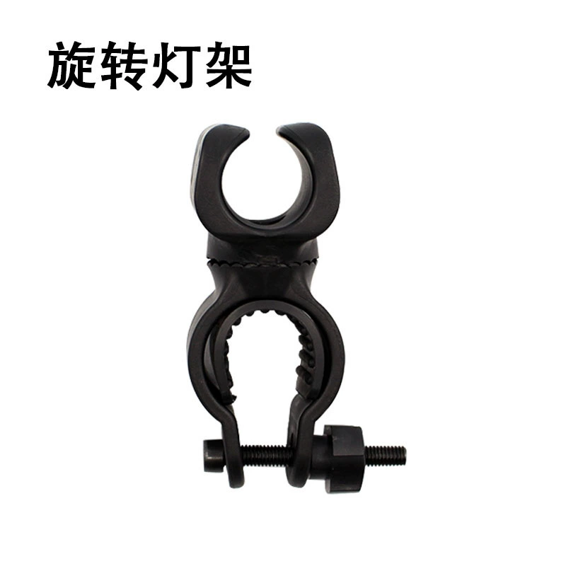 Bike, flashlight, mountain rotating ceiling light, clips included