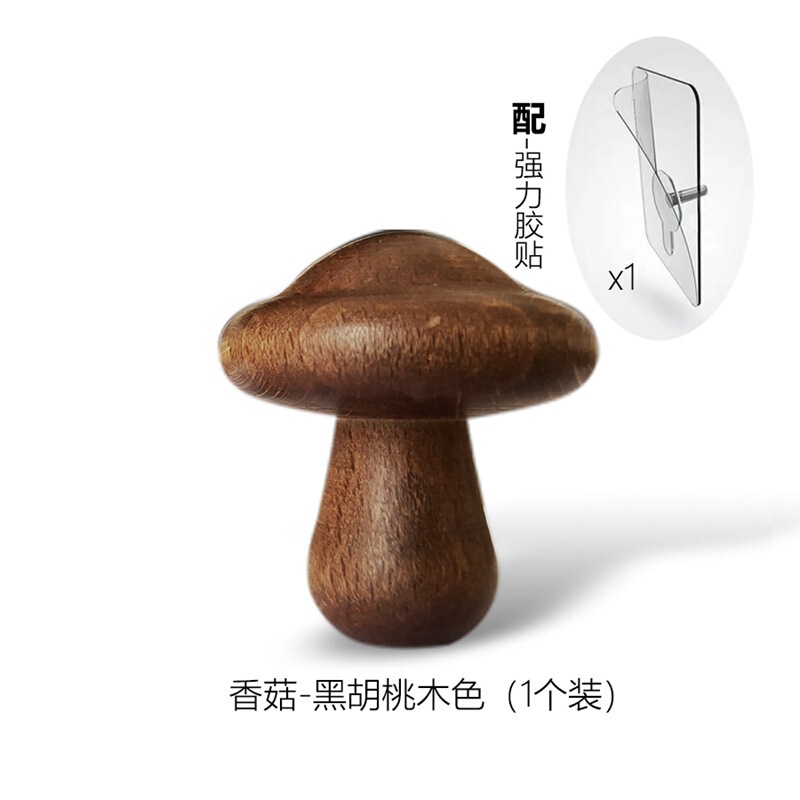 原木貼り付けフックシンプル壁掛けハンガー壁穴なしハンガードア後寝室装飾フック卸売り|undefined