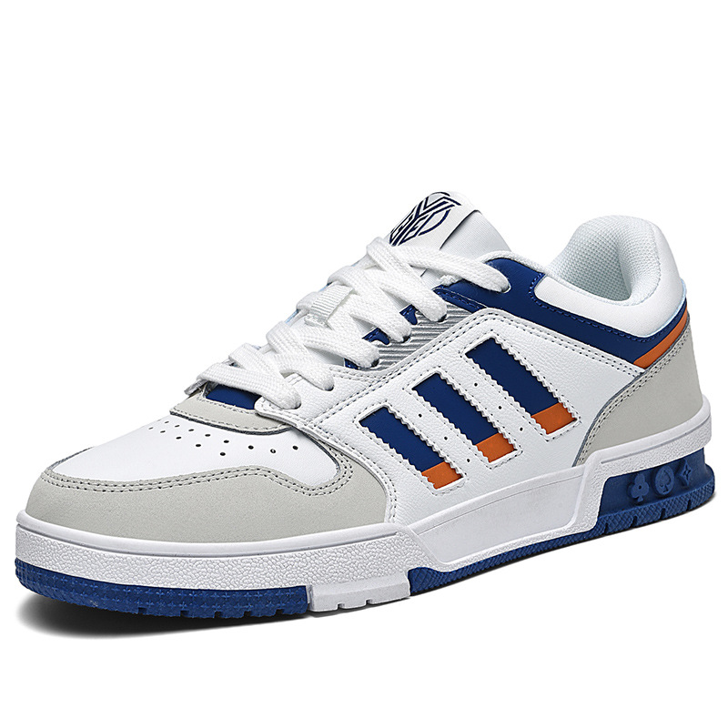 Aj Putian zapatos de hombre modelos de otoño e invierno nuevos zapatos Pu de la fuerza aérea sitio web oficial zapatos deportivos de moda zapatos blancos casuales zapatillas de deporte para hombre