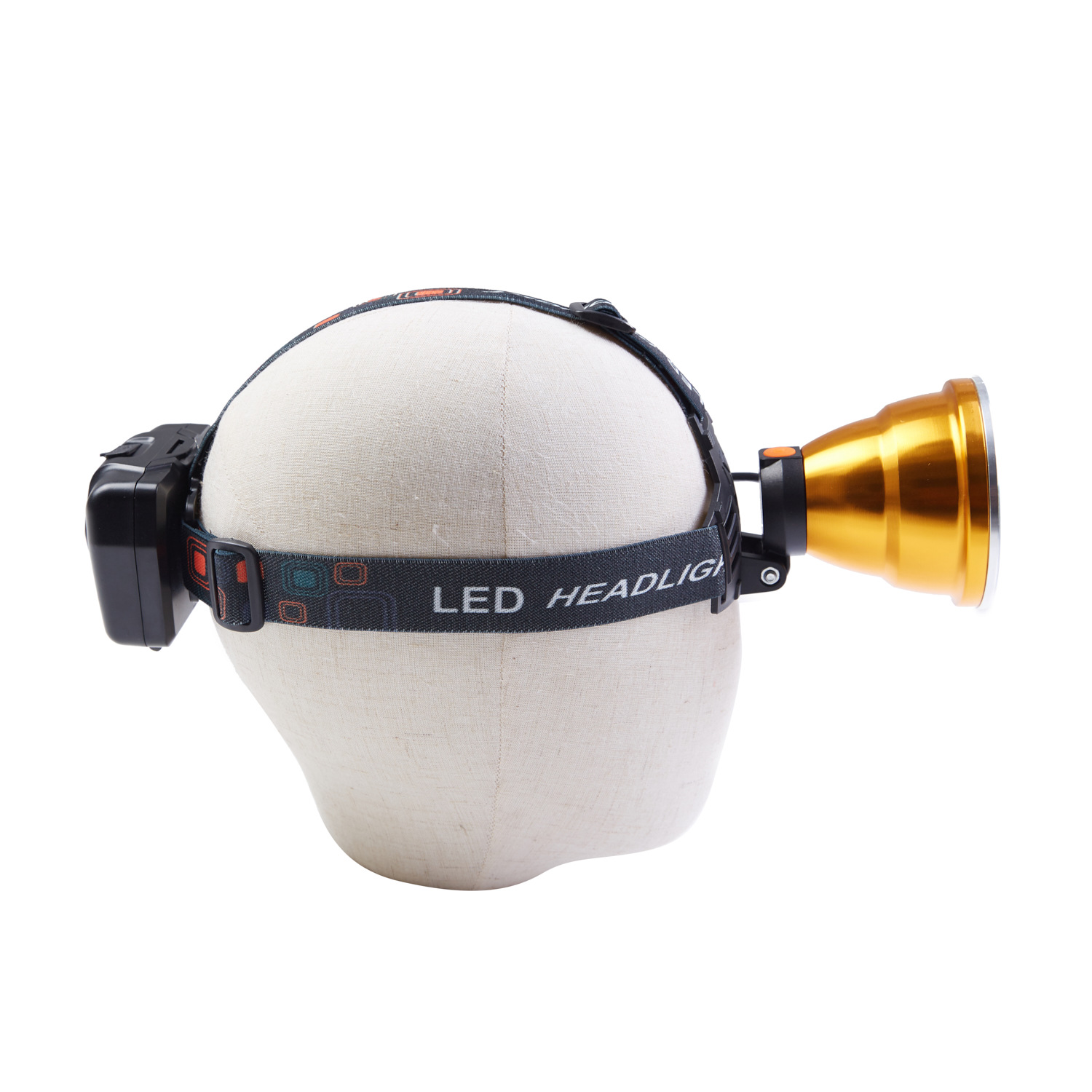 Fuerte luz LED faro recargable de largo alcance para acampar al aire libre lámpara de pesca larga resistencia lámpara de minería de inducción montada en la cabeza al por mayor