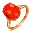 Ruby pendant, earrings, ring, set, accessory