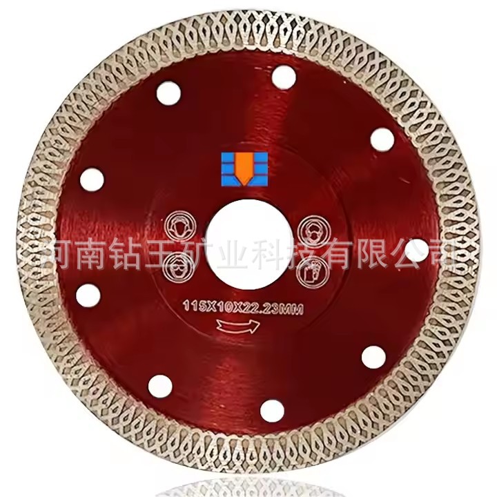 网波陶瓷片金刚石热压波纹锯片 涡轮齿金刚石锯片 瓷砖切割片