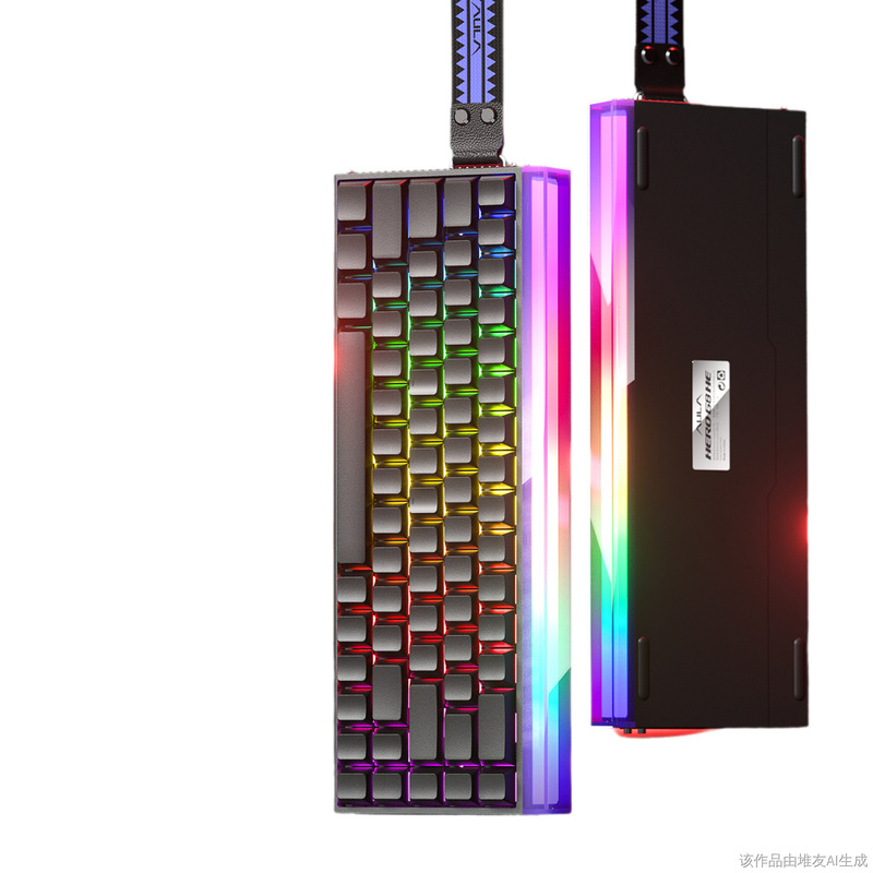 AuraタランチュラHero68Ultraアルミ坤坤磁気軸キーボード高性能ゲーム有線万磁王軸電気競争|undefined