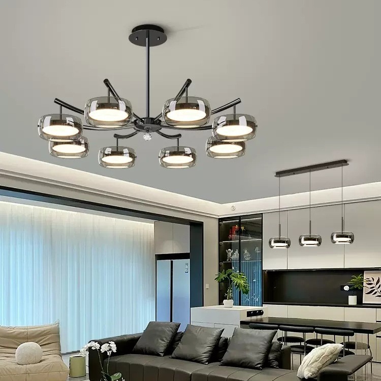 Luz italiana de lujo moderno diseñador de lámpara de sala de estar 2024 nueva habitación lámpara de dormitorio lámpara de vestíbulo principal