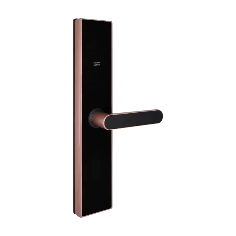 Factory source carded hotel lock stainless steel sensor electronic lock hotel room card intelligent guesthouse lock wholesale