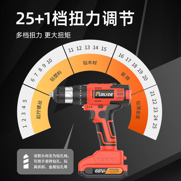 Brushless electric electric drill