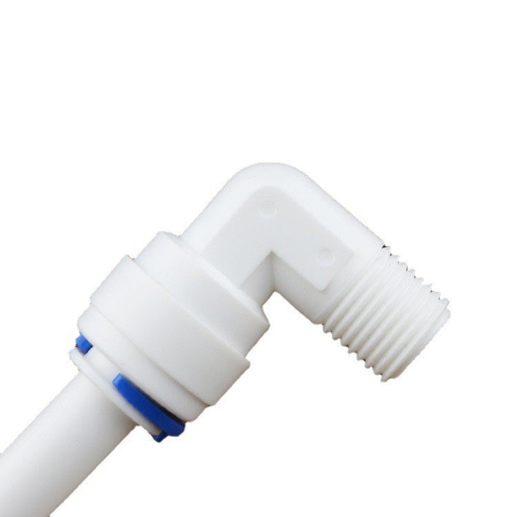 Comercio al por mayor 2 puntos dientes a su vez tres puntos rápido codo conjunta conector purificador de agua RO conector de la máquina de agua pura 4064