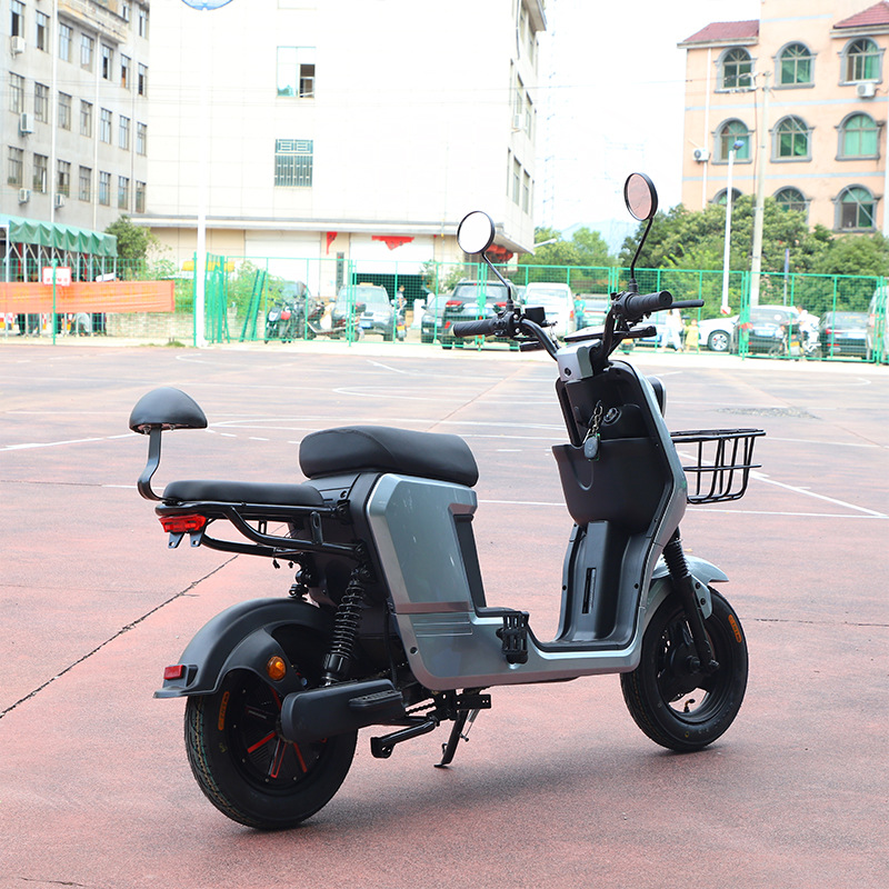 New national standard cross-border two-wheel electric car adult small electric bicycle double battery car factory wholesale electric motorcycle