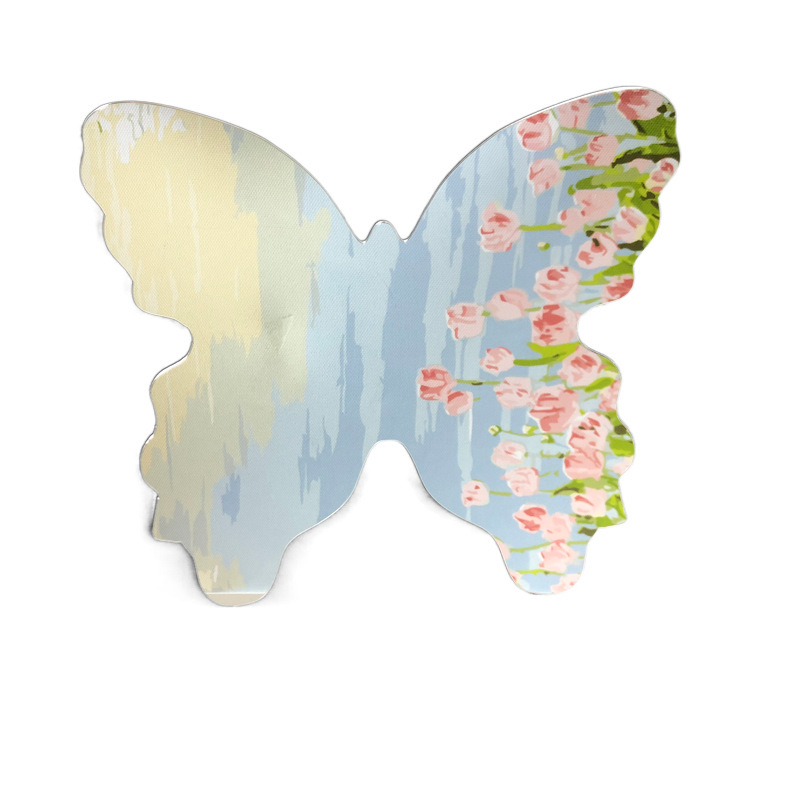 厂家直供亚克力镜面板电镀有机玻璃镜面板大张银色镜面亚克力镜子