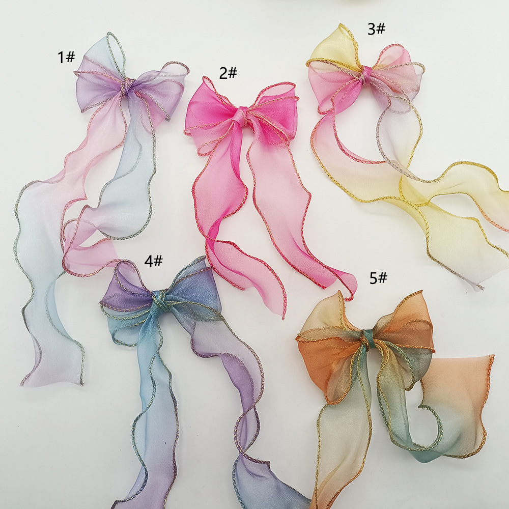 Una pieza de envío gratis 4cm * 10 yardas de tres hilos, embalaje de flores, cinta de regalo, ropa, tocado, lazo, cinta decorativa