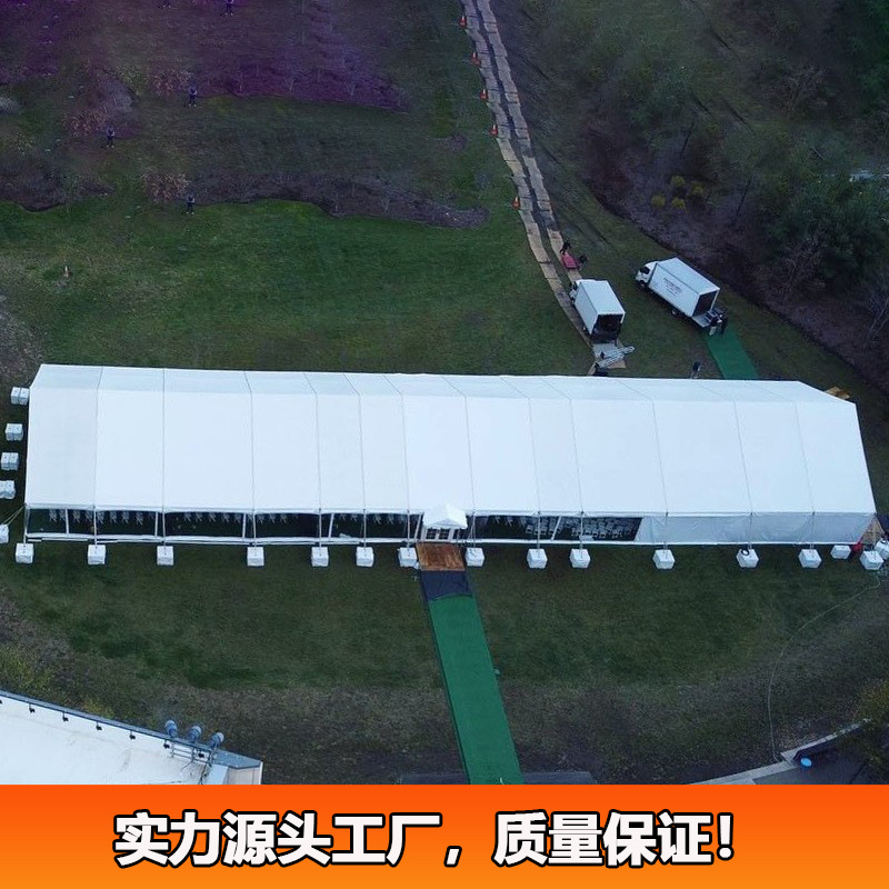 展览帐篷铝合金结构活动篷房展销会活动展会篷房抗风雪易安装