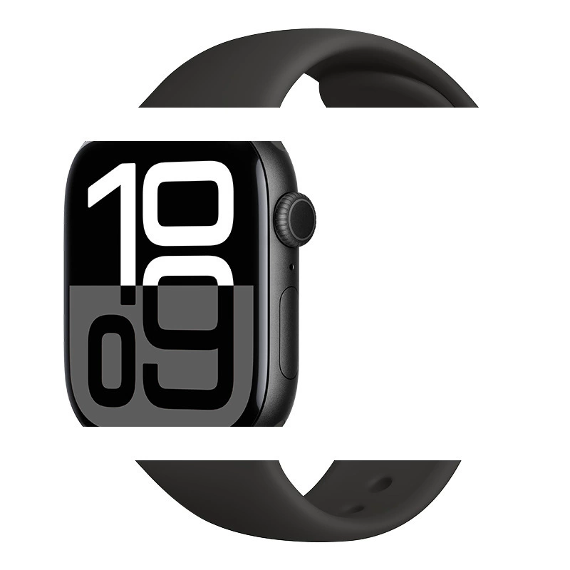 Подходит для ремешка Apple Watch 10. Классический ремешок из фторэластичного материала для часов Apple S8910/SE/ultra.