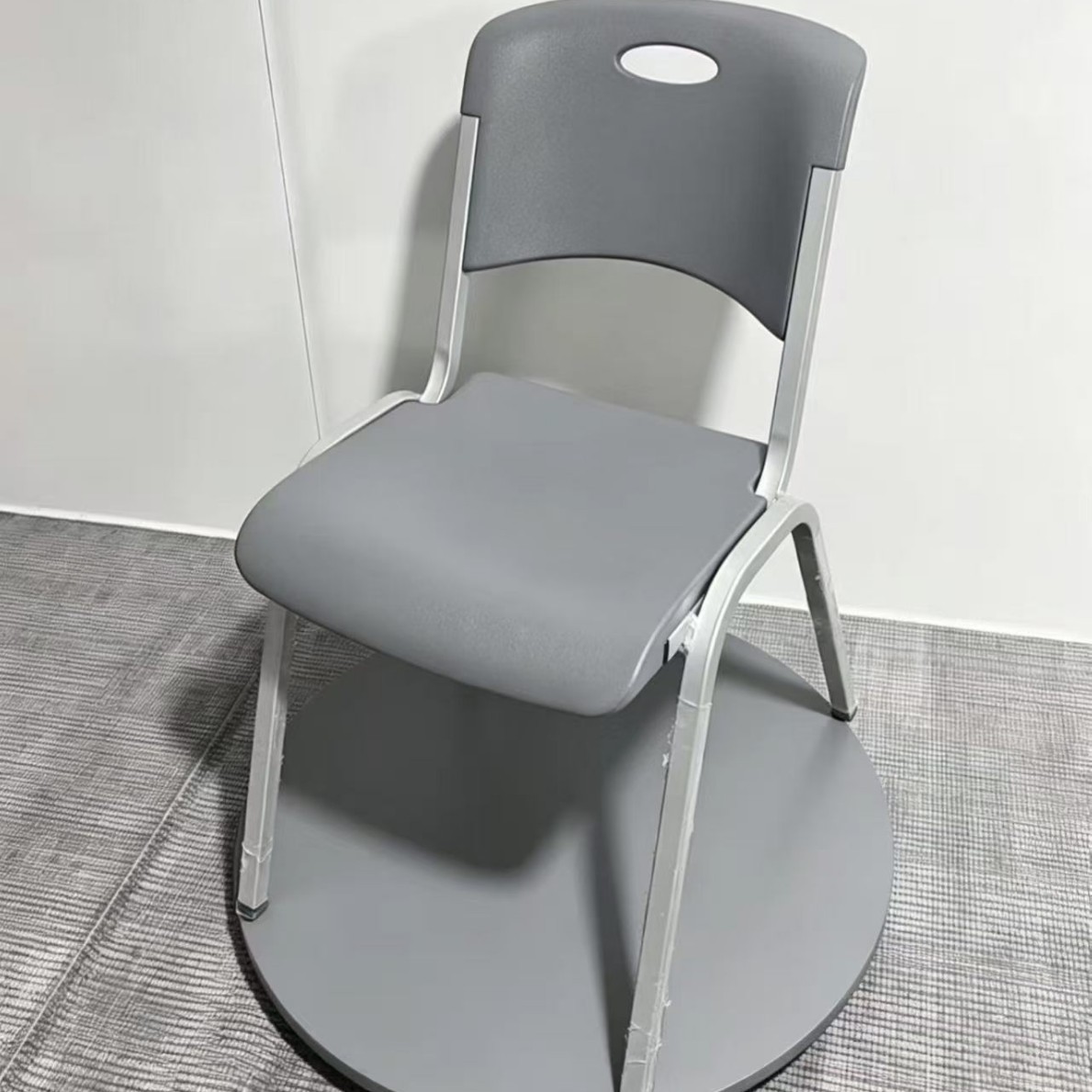 Silla de Oficina para Capacitación y Conferencias de Metal Multifuncional para Oficina y Sala de Conferencias
