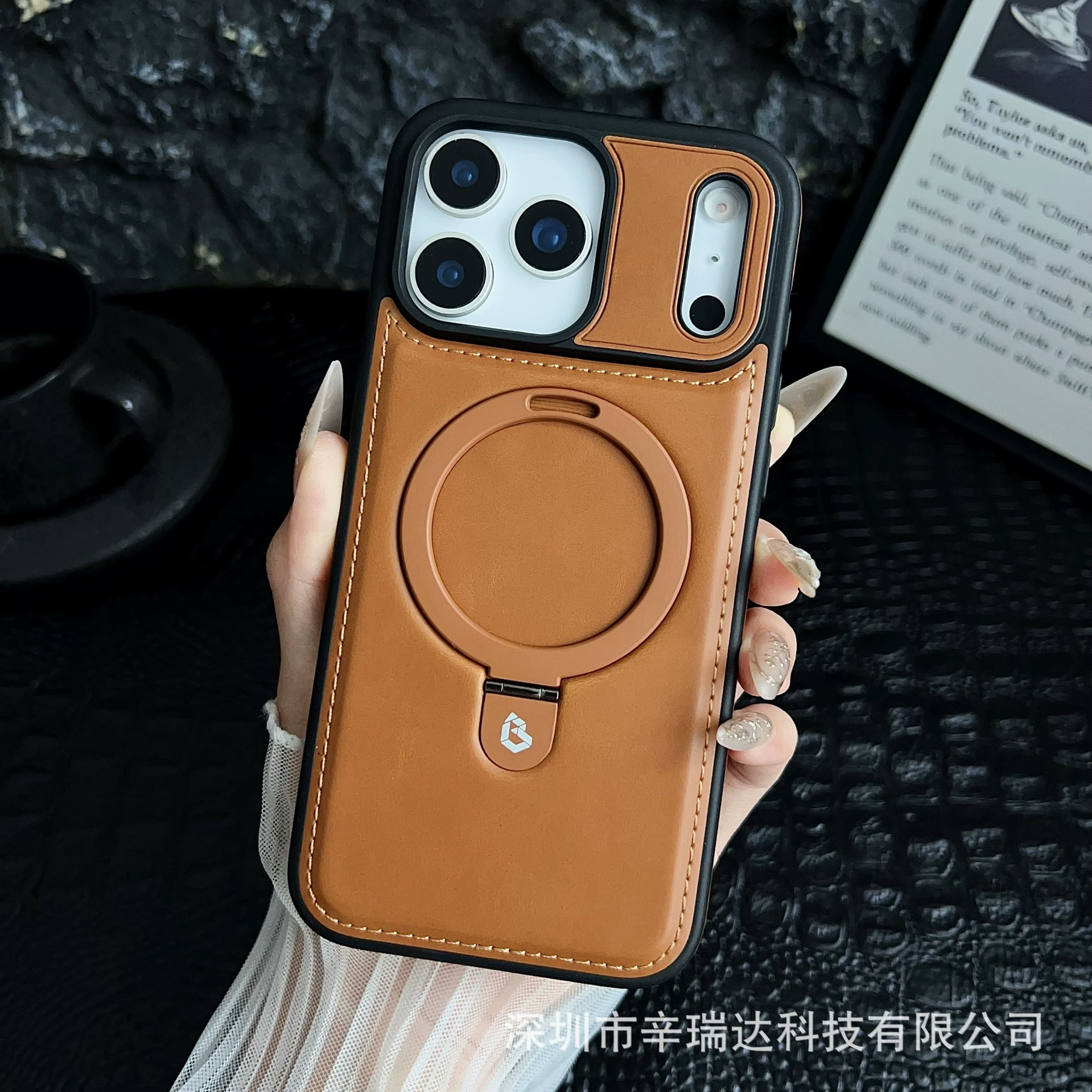 Яблоко, совместимо с iPhone 17, трубка, чехол высокого класса, защитный кейс, 17promax, деловой вариант, iPhone, защита от падения