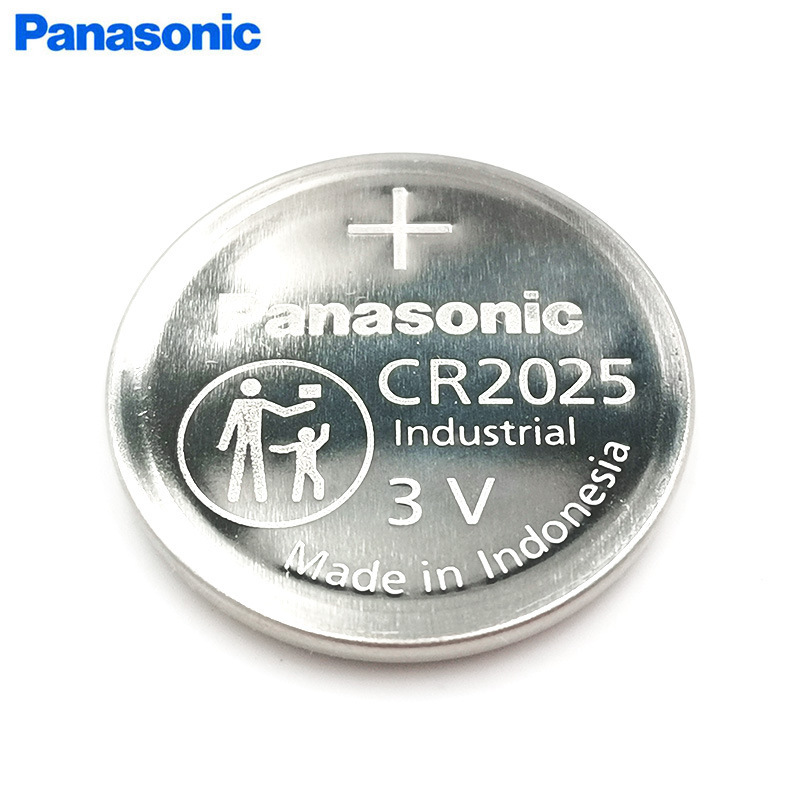 原装正品Panasonic/松下CR2025 3V纽扣电池工业装印尼产长期现货