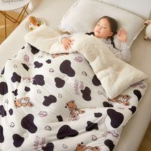 宝宝冬被婴儿被子冬季儿童幼儿园被子被芯秋冬加厚小被新生儿盖被