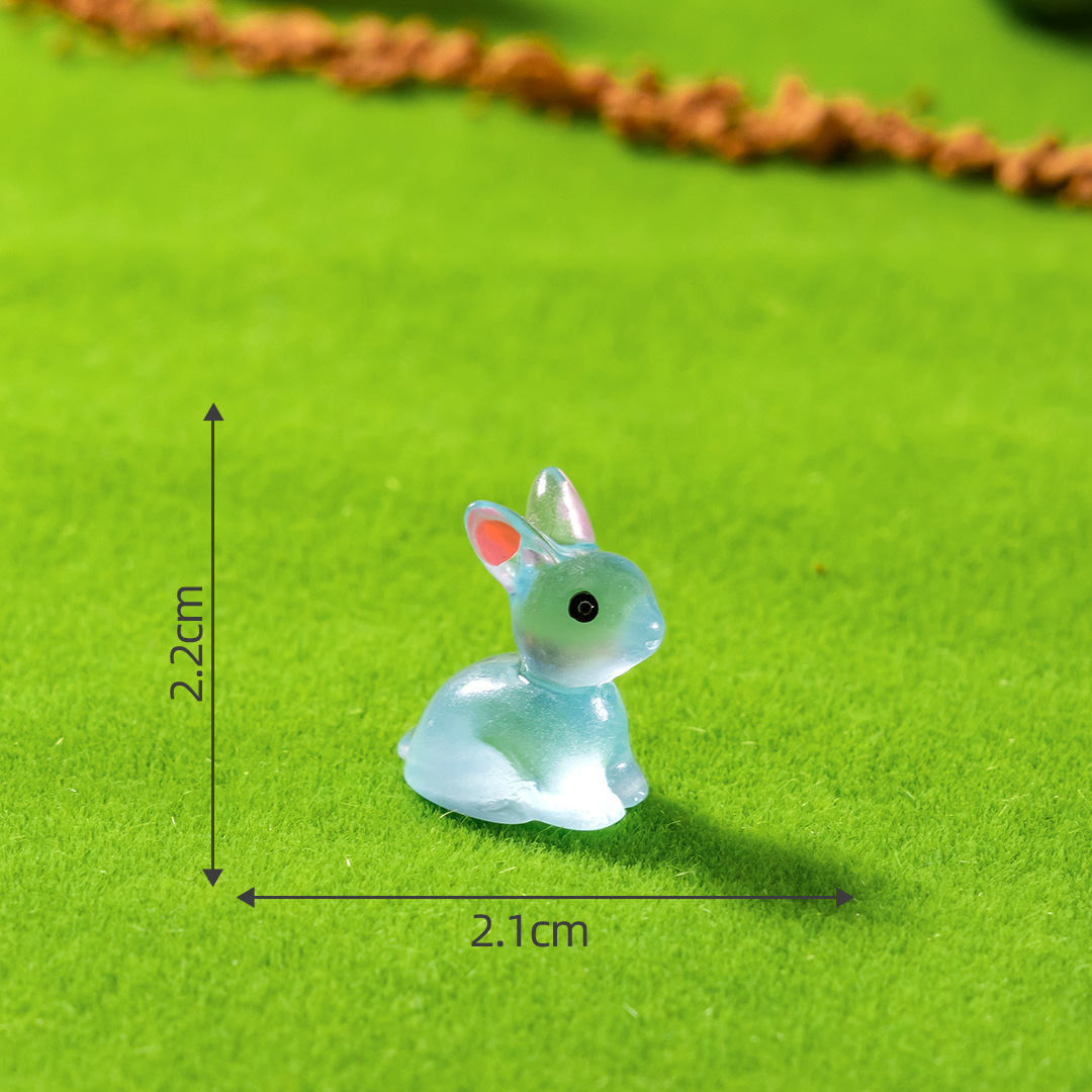 No. 3 Luminous Seven Color Rabbit-Blue