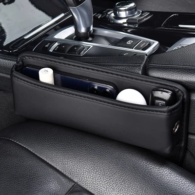 seat gap storage box multifunctional: Car storage bag/box