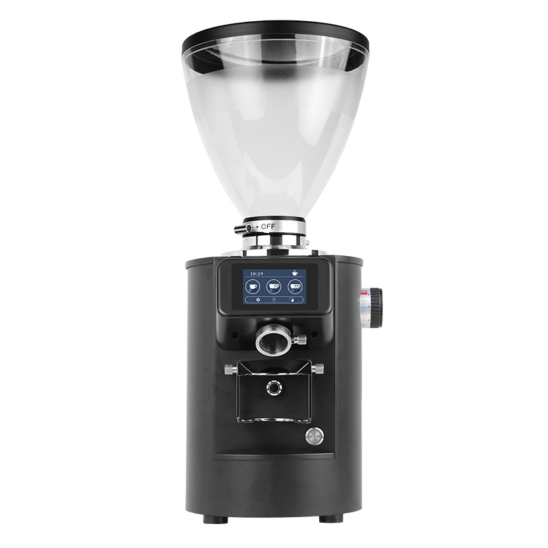 SPHK83 molino italiano cuantitativo eléctrico profesional 90MM molino de cuchillo plano de aleación de titanio molino de café comercial