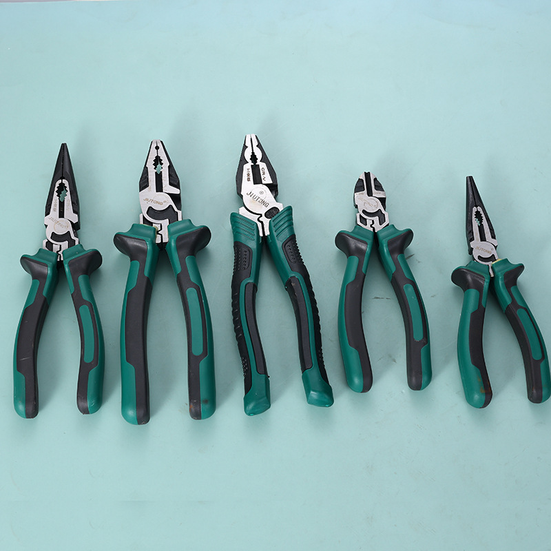 Alicates excéntricos alicates de ahorro de trabajo Alicates de alambre multifuncional Tigre electricista boca puntiaguda boca oblicua alicates planos fabricante