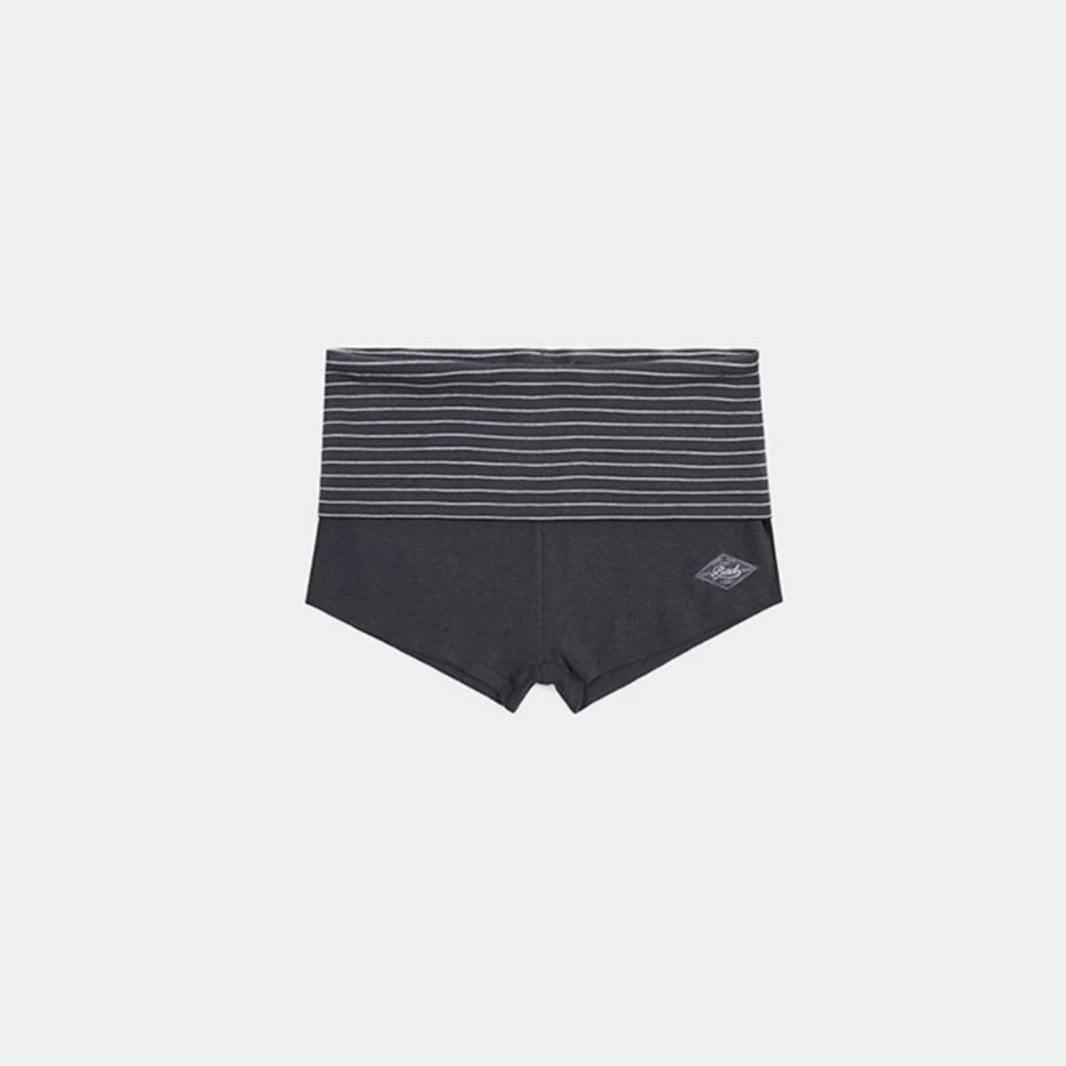 Шорты (badblood bcac) в полоску, узкий крой, короткие «hot pants», цвета S–M