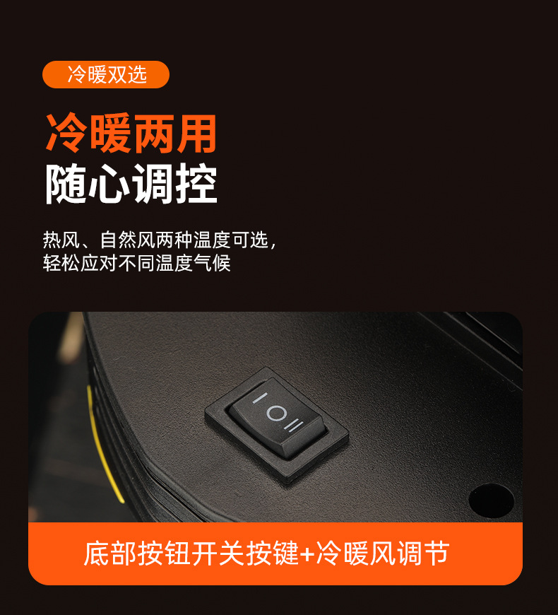 Cross-border portable car heater, car defroster and defogger, in-car electric heater, car heating device